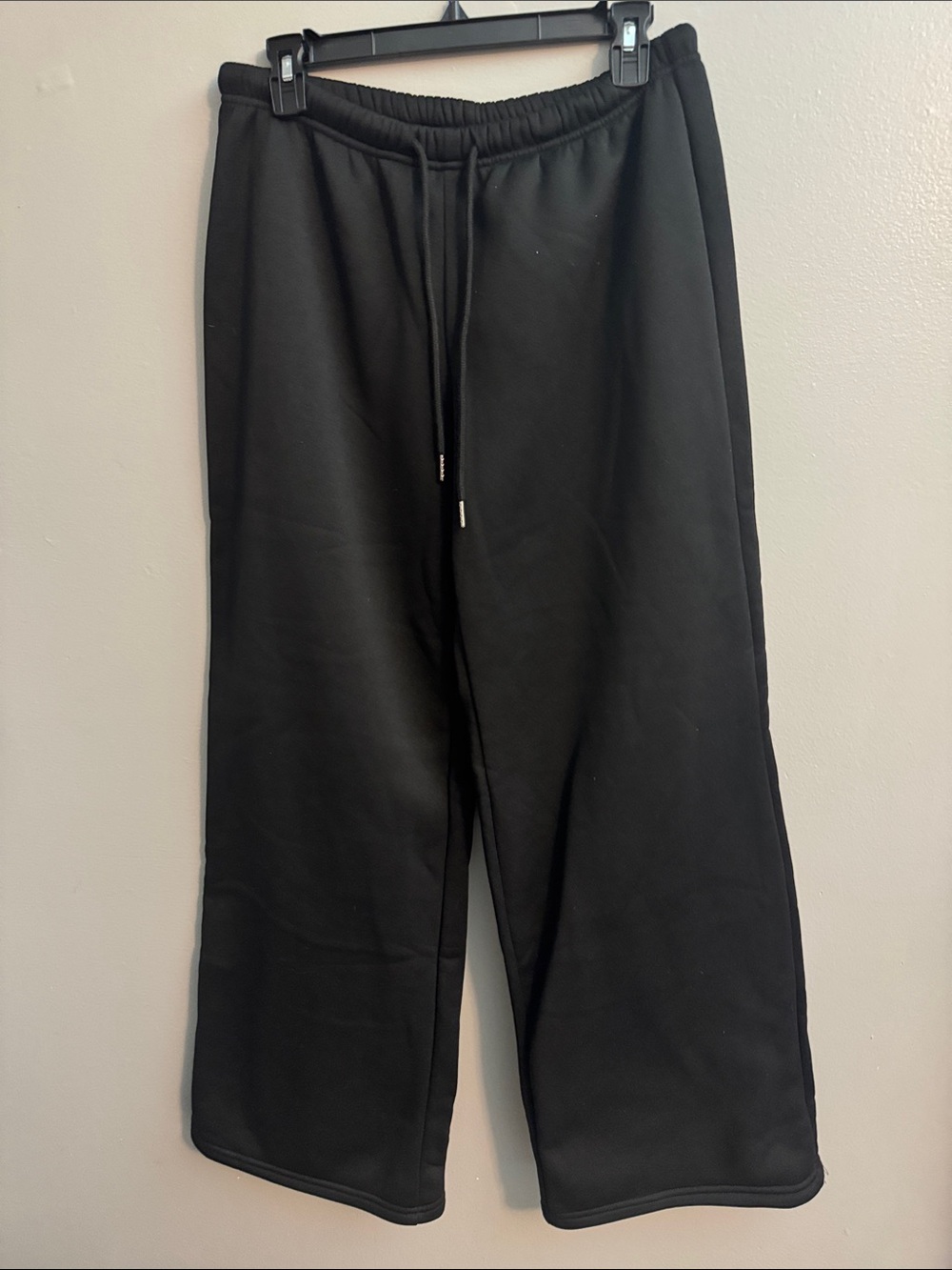 SHEIN Black Drawstring Sweatpants